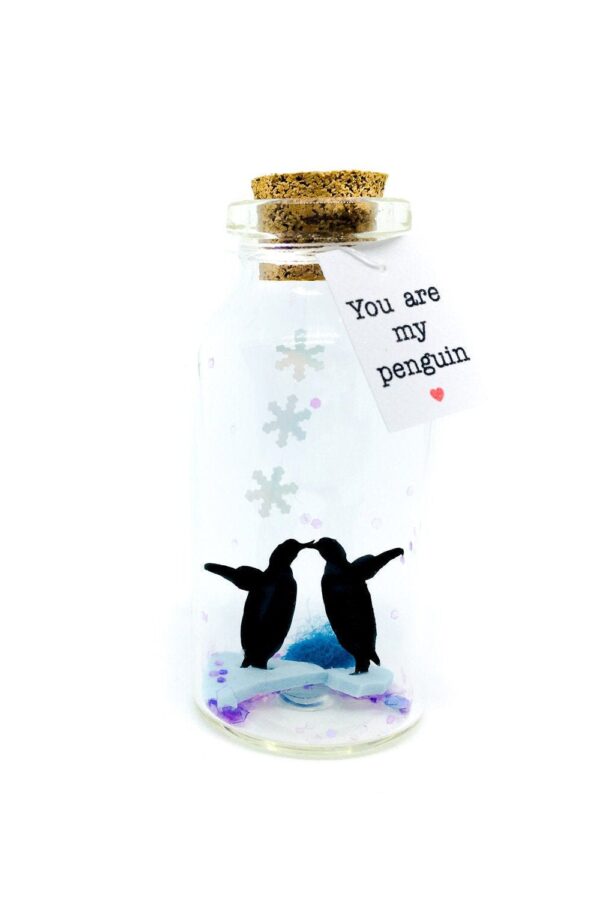 Penguin Gift Bottle - AwwBottles