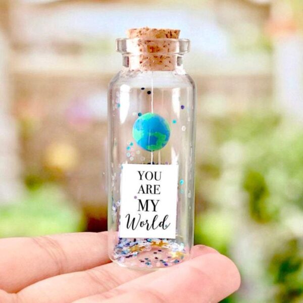"You Are My World" Photo Gift Bottle - AwwBottles