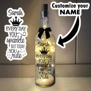 Personalized Name Lights Bottle - AwwBottles
